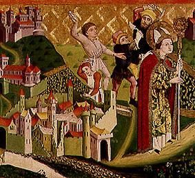 The expulsion of St. Adalbert. od Meister (Ungarischer)