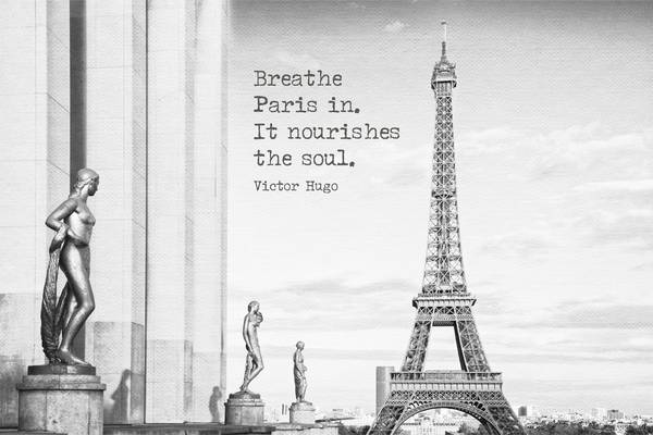 Dýchat Paříž od Melanie Viola