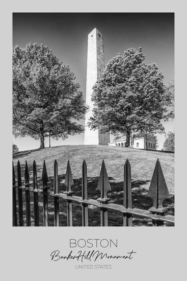 V centru pozornosti: BOSTON Bunker Hill Monument 