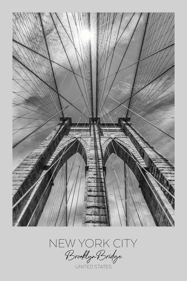 V centru pozornosti: NEW YORK CITY Brooklynský most v detailu