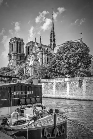 PAŘÍŽ Katedrála Notre-Dame | Monochromatické fotografie