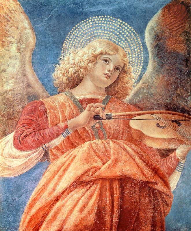 Musical Angel with Violin od Melozzo da Forli