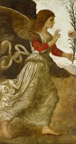 The Annunciating Angel Gabriel od Melozzo da Forli