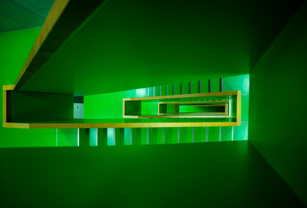 the green staircase od Michael Allmaier