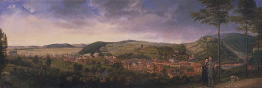 Sonneberg, Ansicht 1843 od Michael Bandorf