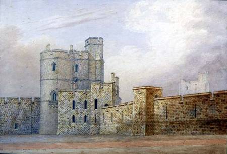 Windsor Castle, the Military Knights Tower  & od Michael Gandy