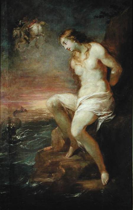 Perseus Rescuing Andromeda od Michael Leopold Willmann