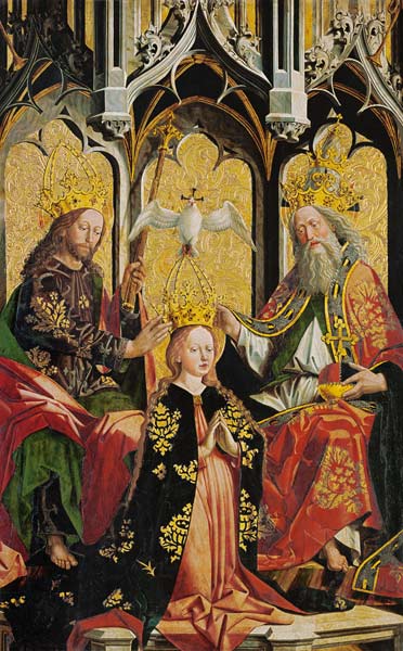 M.Pacher / Coronation of the Virgin Mary od Michael Pacher