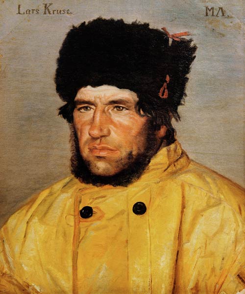 Fisherman Lars Kruse od Michael Peter Ancher