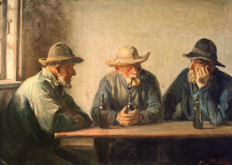 Taproom in Broendum od Michael Peter Ancher
