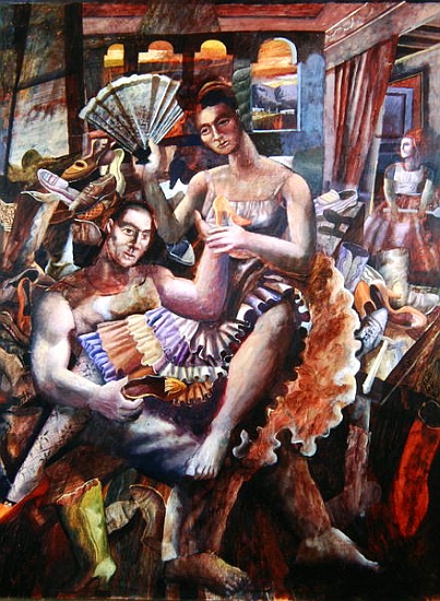 The Shoemakers Gift (tempera on paper)  od Michael  Rooney