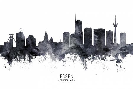 Essen Germany Skyline
