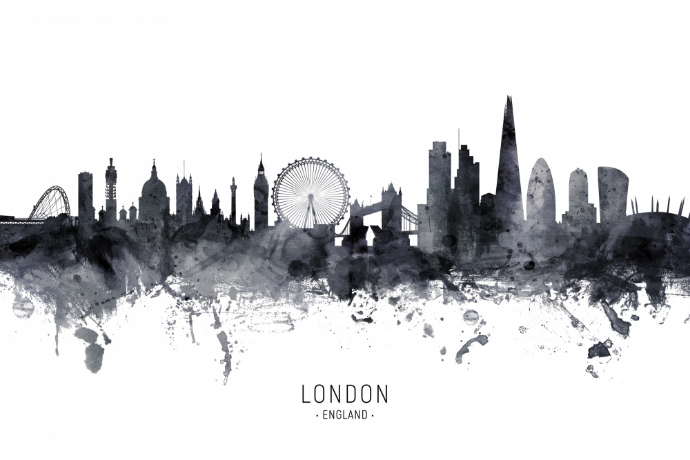 London England Skyline od Michael Tompsett