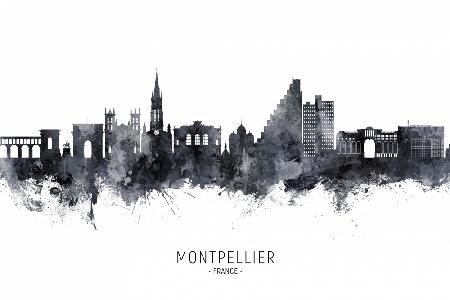 Montpellier France Skyline