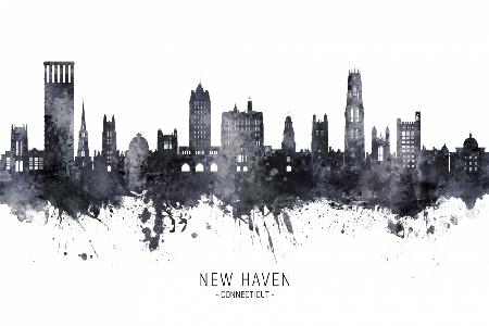 New Haven Connecticut Skyline