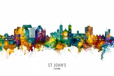 St Johns Canada Skyline