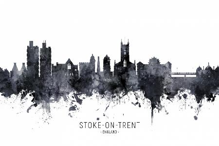 Stoke-on-Trent England Skyline
