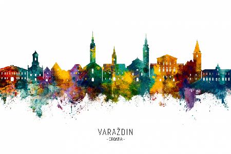 Varaždin Croatia Skyline