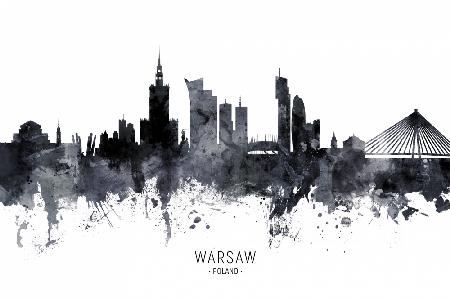 Warsaw Poland Skyline