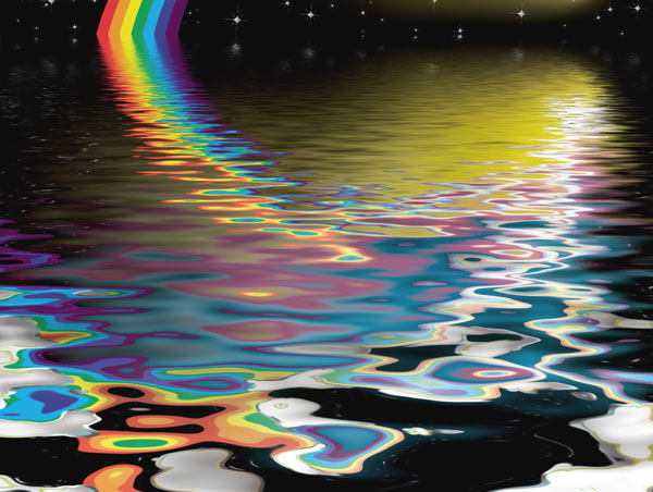 rainbow reflect od Michael Travers