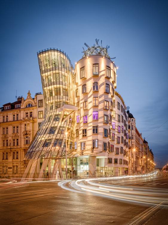 Tanzendes Haus in Prag od Michael Valjak