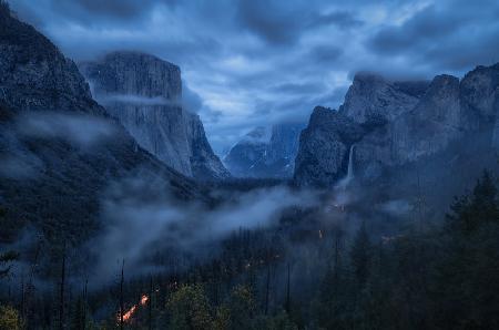Blue Hour Yosemite
