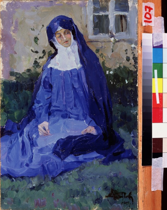 A nun od Michail Wassiljew. Nesterow