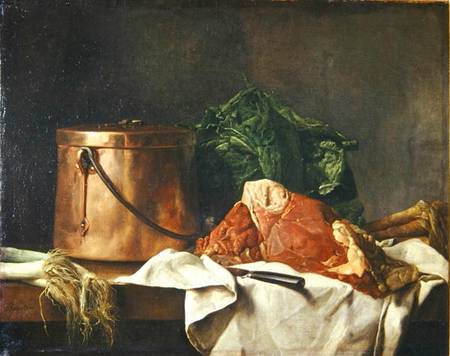 Preparations for a Stew od Michel-Honore Bounieu