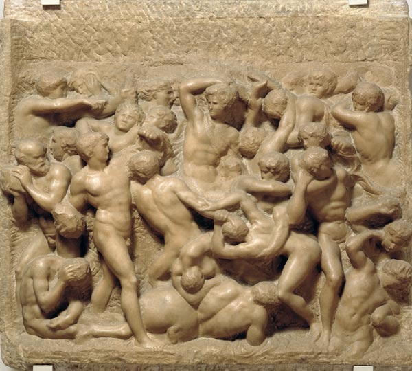 Battle of the Centaurs od Michelangelo (Buonarroti)