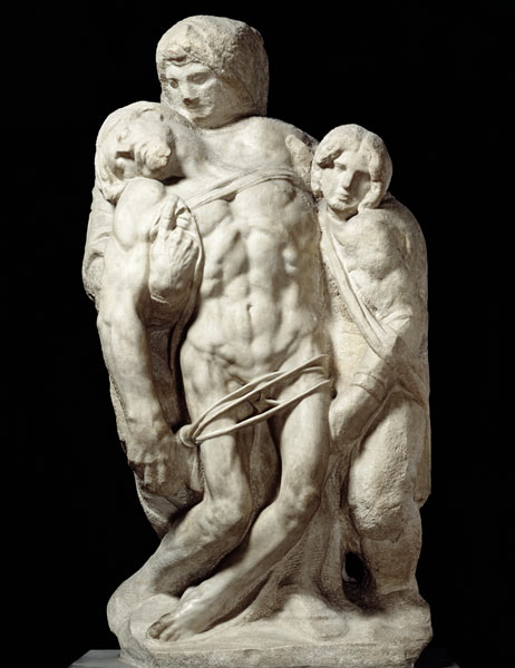 The Palestrina Pieta od Michelangelo (Buonarroti)