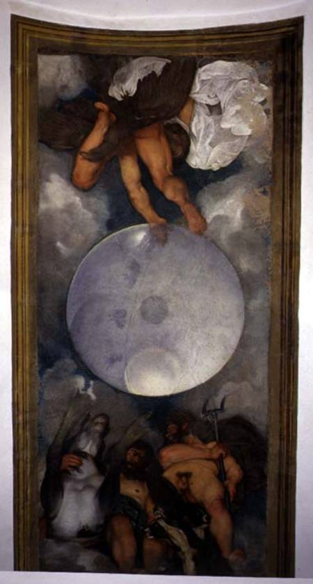 Allegory of the Elements, the Universe and Signs of the Zodiac od Michelangelo (Buonarroti)