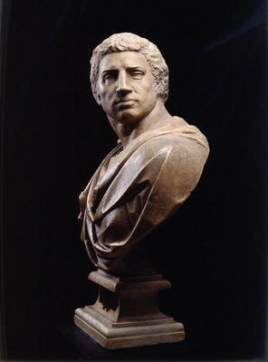 Bust of Brutus (85-42 BC) c.1540 (marble) (see also 79848) od Michelangelo (Buonarroti)