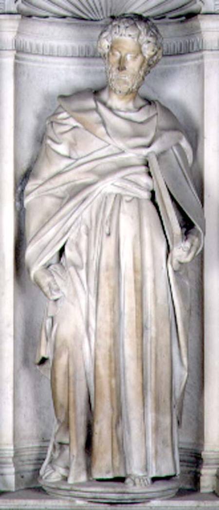 St. Peter, from the Piccolomini altar od Michelangelo (Buonarroti)