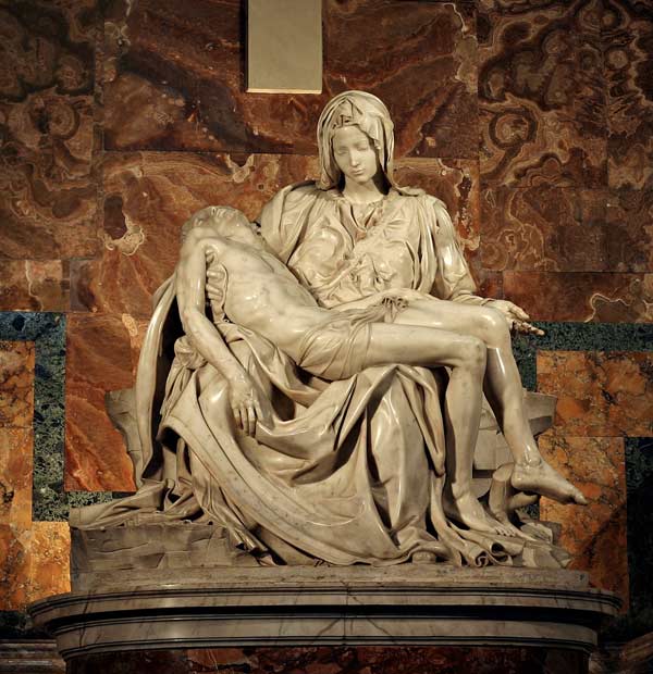 Pietà od Michelangelo (Buonarroti)