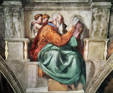 (Zacharias part a Sistine chapel)