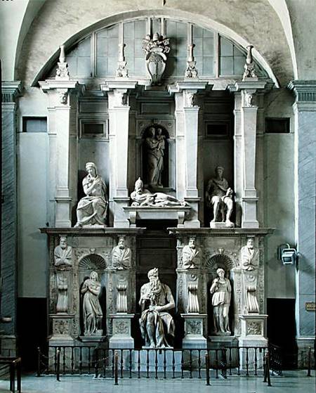 Tomb of Pope Julius II (1453-1513) od Michelangelo (Buonarroti)