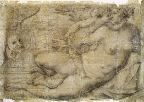 Venus with Cupid od Michelangelo (Buonarroti)