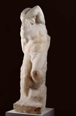 Young Slave, c.1520-23 (marble) od Michelangelo (Buonarroti)