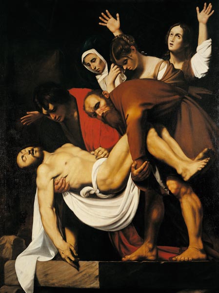Caravaggio Copy /Entombment of Christ od Michelangelo Caravaggio