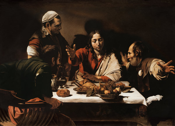 Supper at Emmaus od Michelangelo Caravaggio
