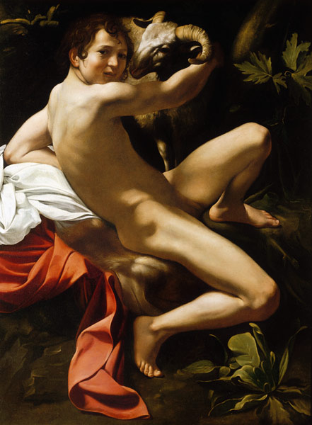 Caravaggio, Johannes der Täufer od Michelangelo Caravaggio