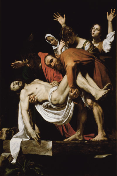 The Entombment of Christ od Michelangelo Caravaggio
