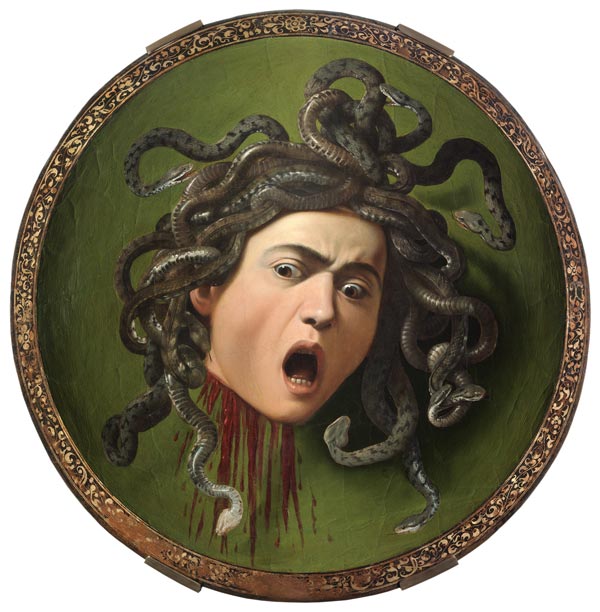 Caravaggio / Head of Medusa / c.1598 od Michelangelo Caravaggio