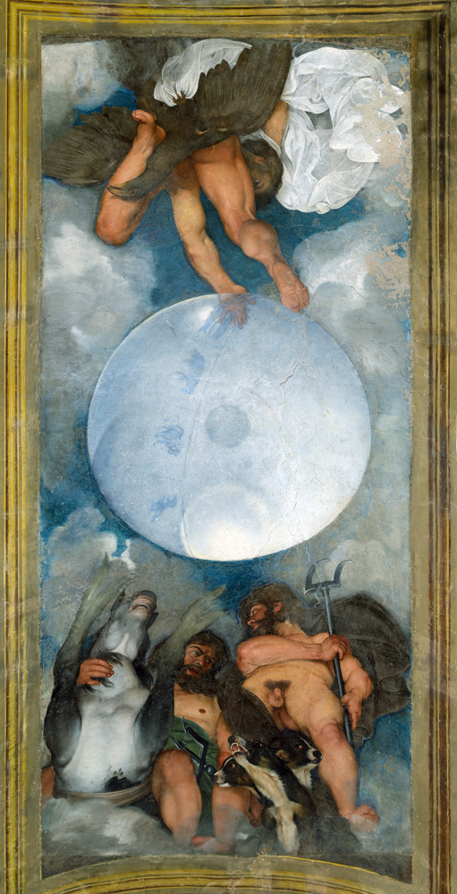 Jupiter, Neptune and Pluto od Michelangelo Caravaggio