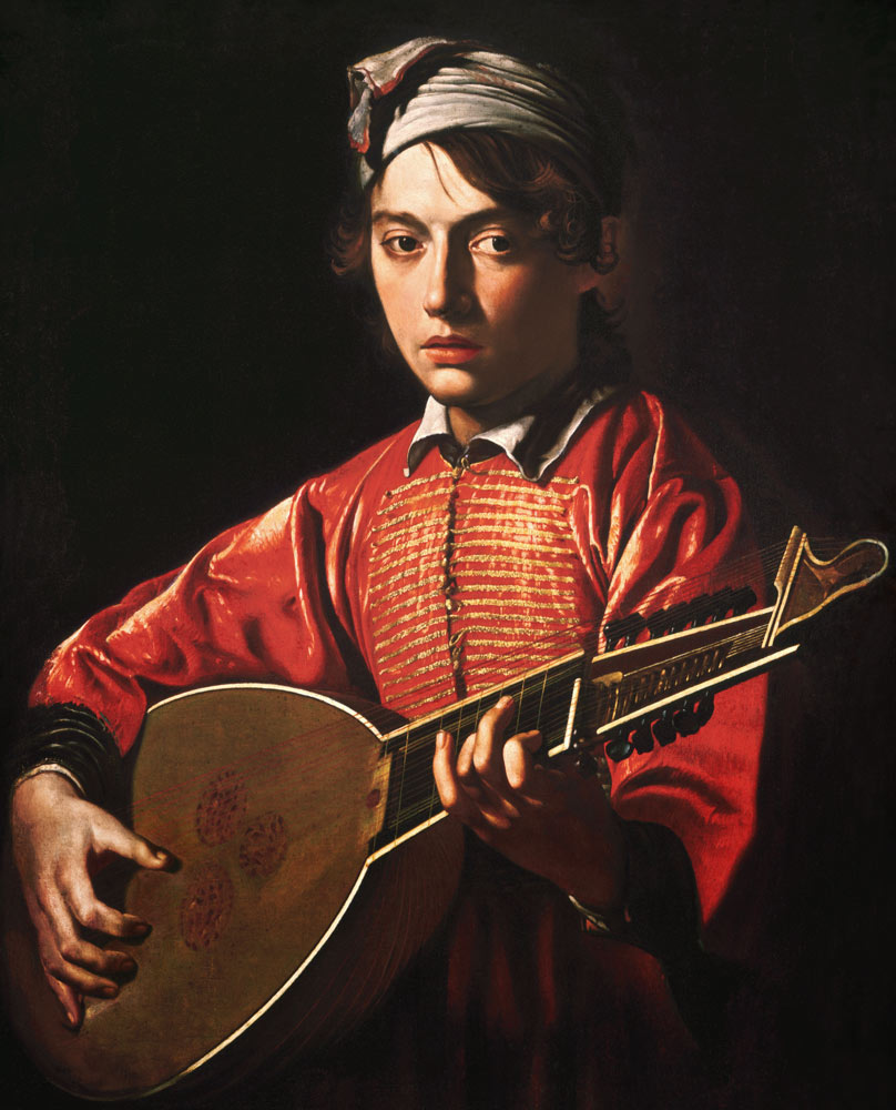 Lute player od Michelangelo Caravaggio