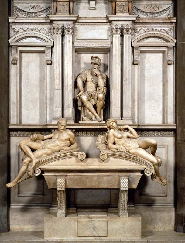 Tomb of Lorenzo de Medici (1449-92) od Michelangelo Caravaggio
