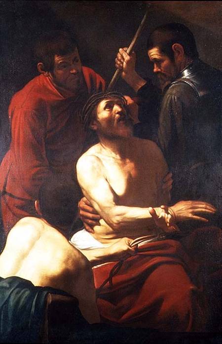 Christ Crowned by Thorns od Michelangelo Caravaggio