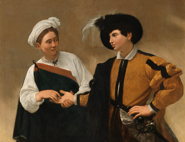 Caravaggio, Die Wahrsagerin od Michelangelo Caravaggio