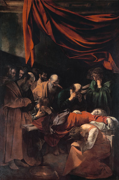 The Death of the Virgin od Michelangelo Caravaggio