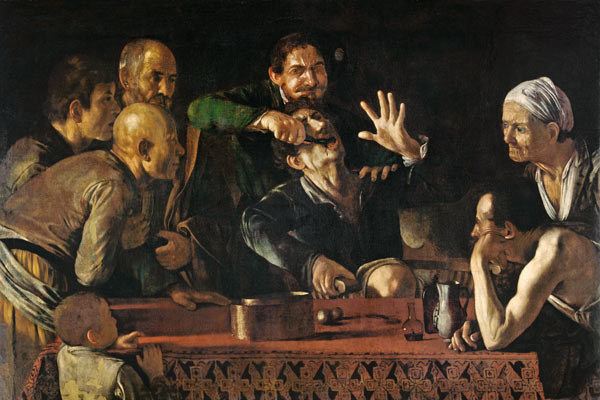 The Tooth Extraction od Michelangelo Caravaggio